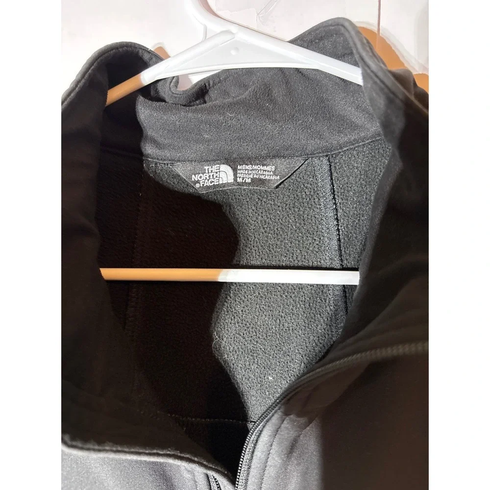 TNF Apex WindWall fleece-lined softshell jacket M Distressed‎ workwear black